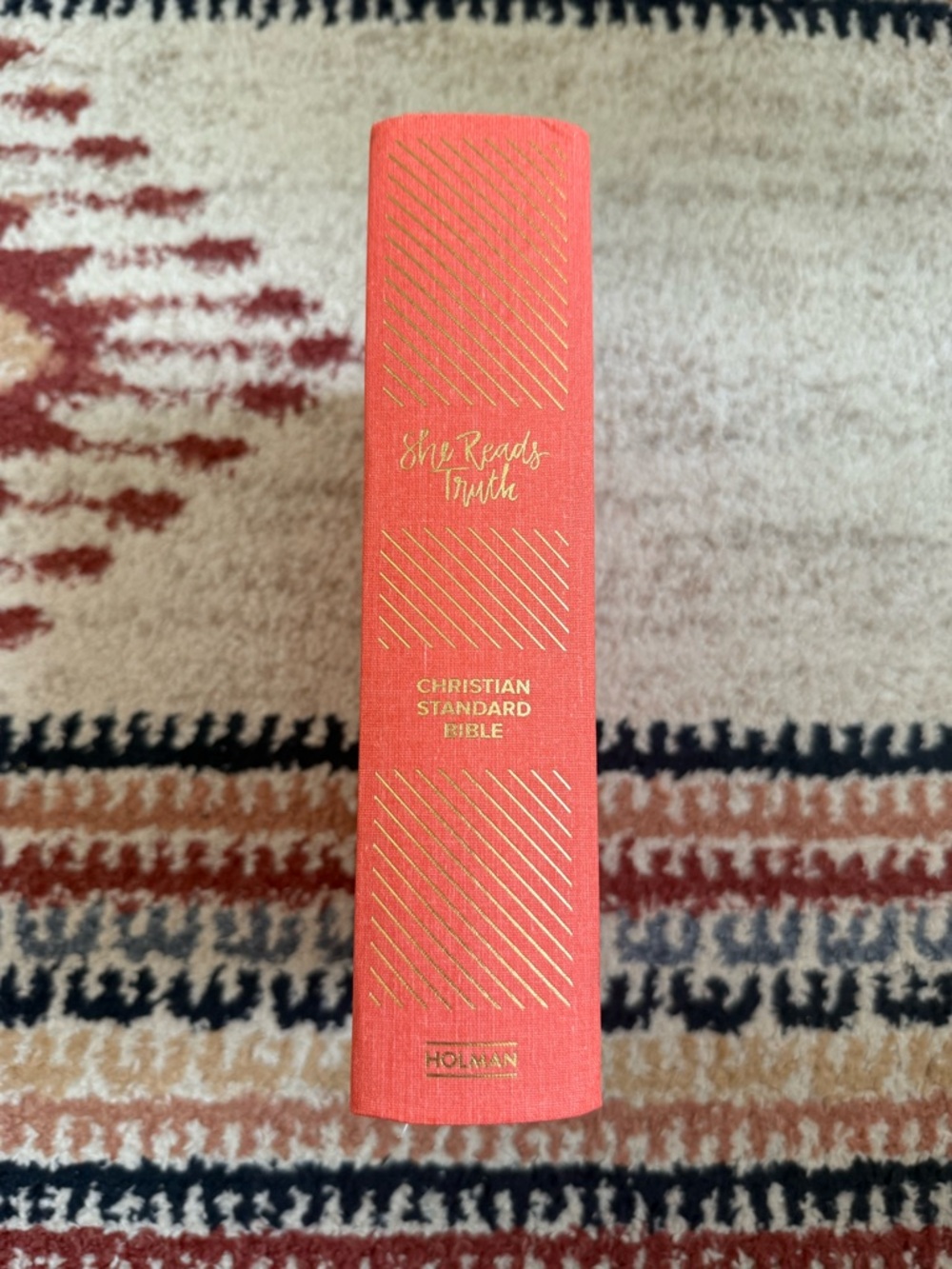 She Reads Truth Christian Standard Bible - Coral Hardcover